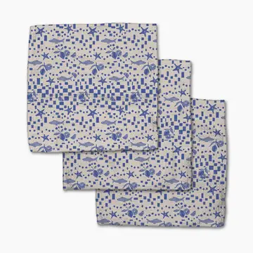Santorini Tile Dishcloth Set