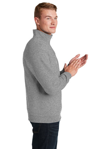 Jerzees - NuBlend 1/4 Zip Cadet Collar Sweatshirt, Oxford