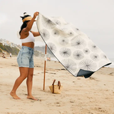 Summer Flowers Beach Blanket