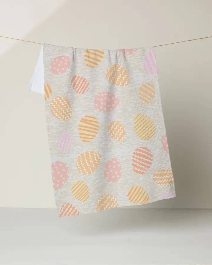 Buttercream Easter Tea Towel