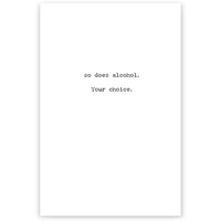 Makes you Look Better Naked Greeting Card