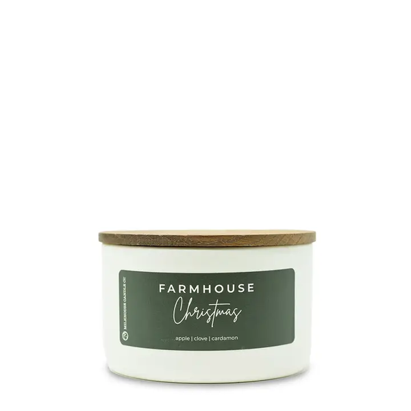 Farmhouse Christmas Candle
