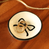 Black Bow - Ring dish