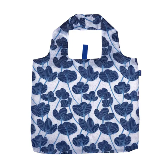 Reusable Shopper Tote, Modern Poppy