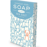 Single Use Soap Sheets, Sea Salt