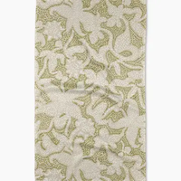 Dotted Floral Garden Tea Towel