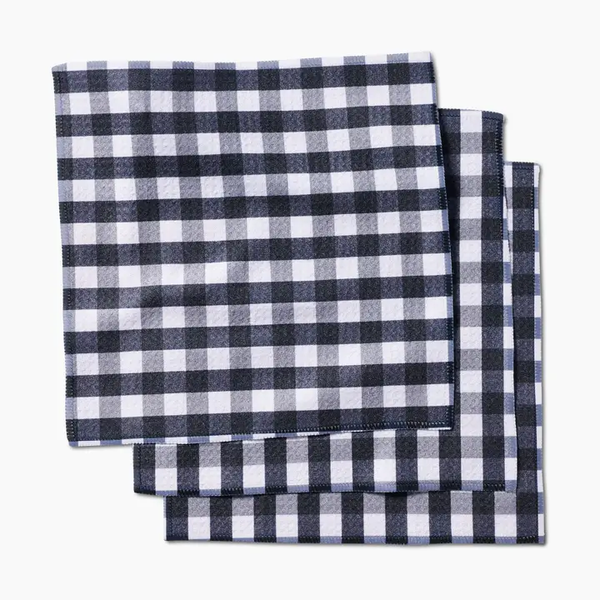 Midnight Flannel Dishcloth Set