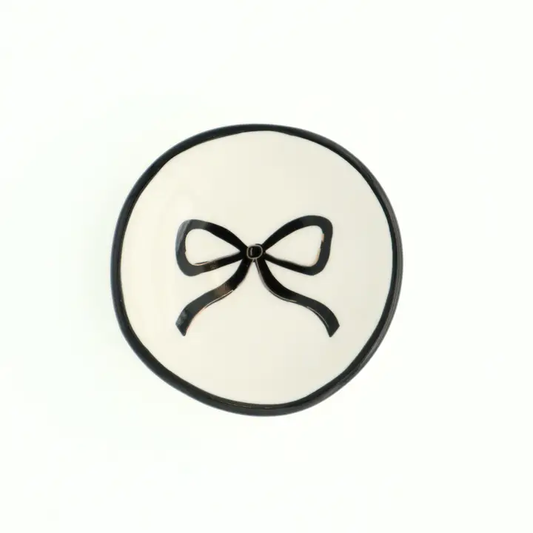 Black Bow - Ring dish
