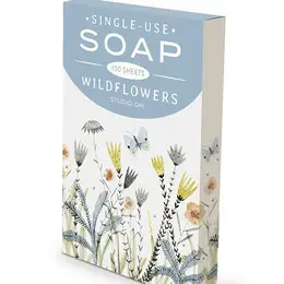 Single Use Soap Sheets, Wildflowers