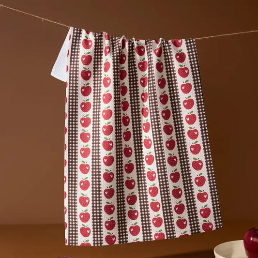Apple Picking Day Tea Towel