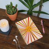 Spiral Notebook - Retro Sunshine