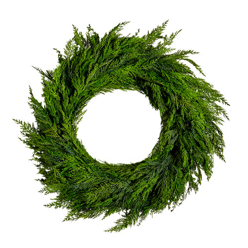 Cedar Wreath, 28" - POWELL PICK-UP