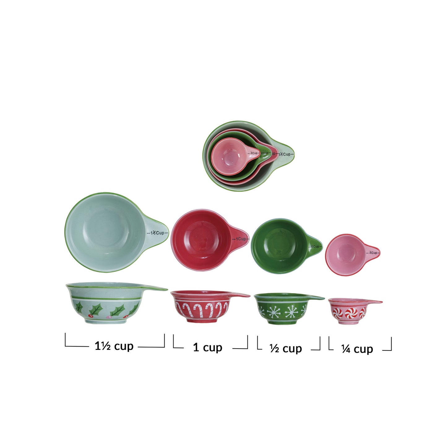 Measuring Cups, Set of 4