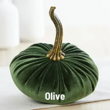 Handmade Velvet Pumpkin, Small