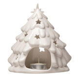 Stoneware Holy Family with Tree