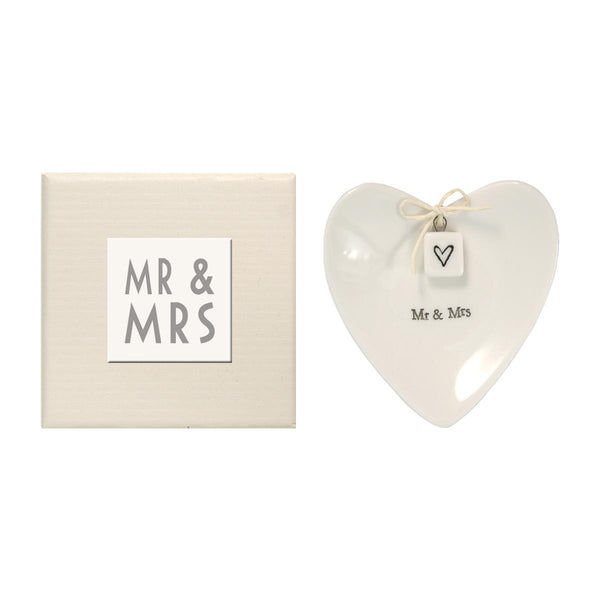 Mr & Mrs Ring Dish in Gift Box