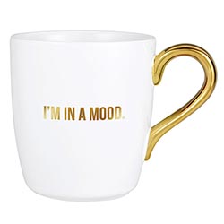 I'm In A Mood - Gold Handle Mug