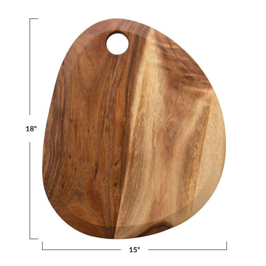 Suar Wood Cheese/Cutting Board -POWELL PICK-UP ONLY