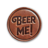 Beer Me! - Leather Coaster