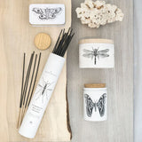 Citronella Sea Salt Incense Tube - 50 Sticks