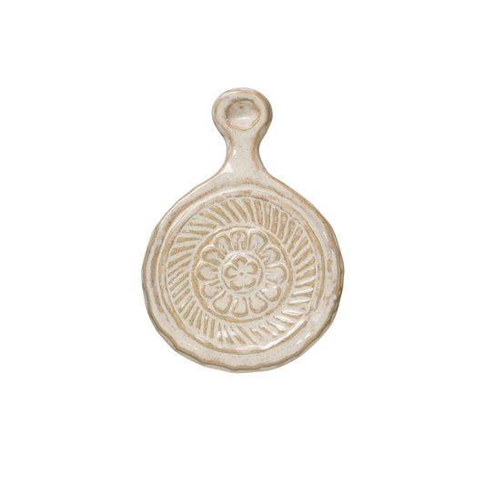 Embossed Stoneware Trivet