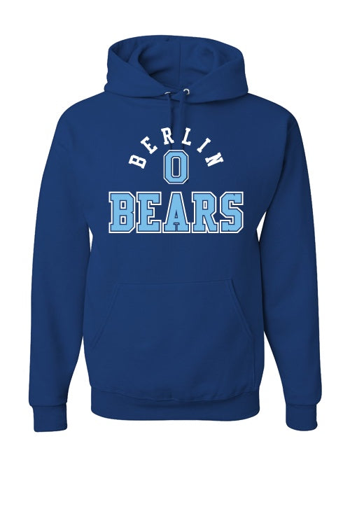 Hooded Spirit Sweatshirt:  Available in Olentangy, Liberty, Orange, Berlin