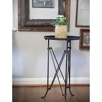 Metal Table, Bronze Finish - POWELL PICK-UP ONLY